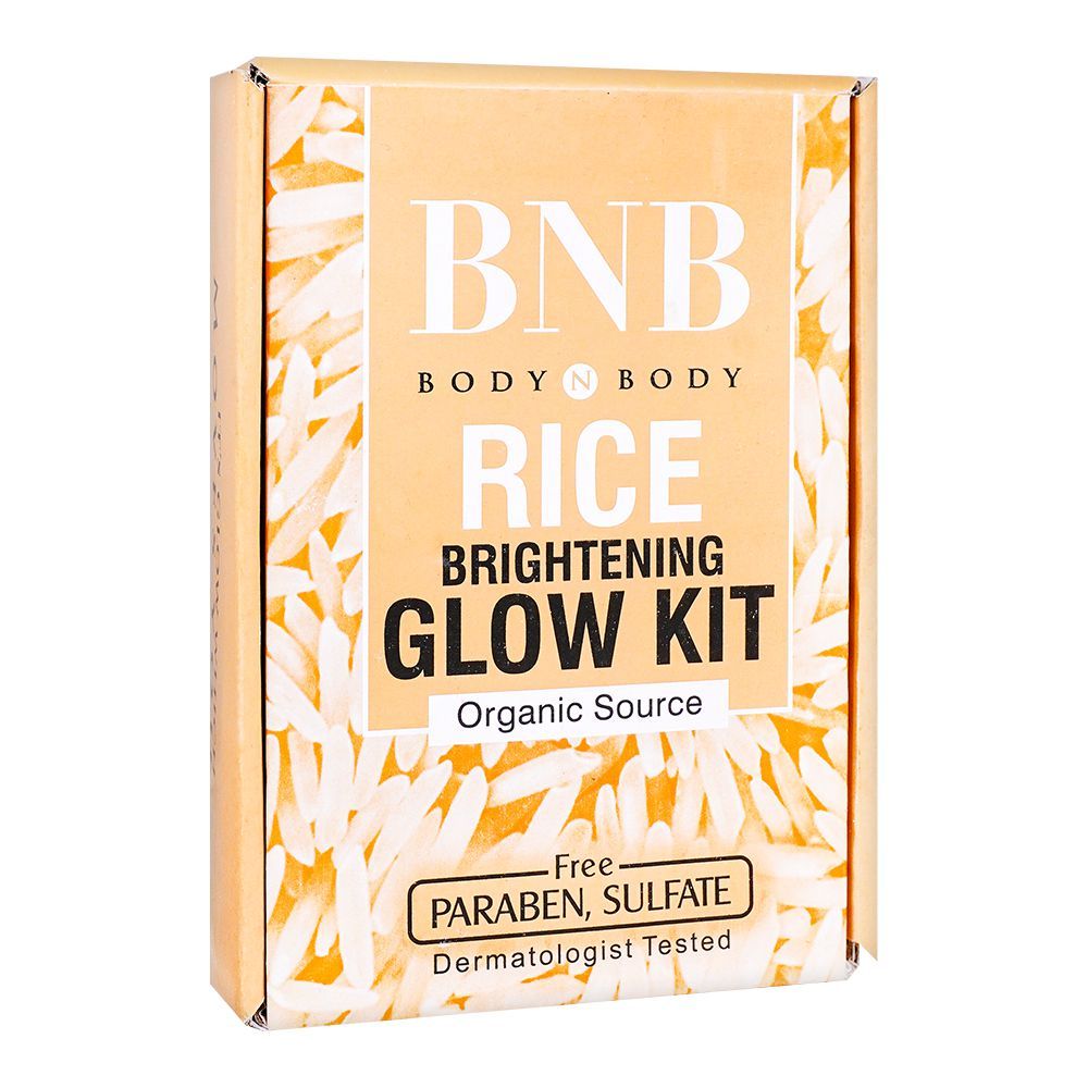 BNB RICE BRIGHTENING GLOW KIT
