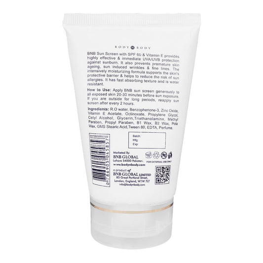 BNB SUNSCREEN SPF60