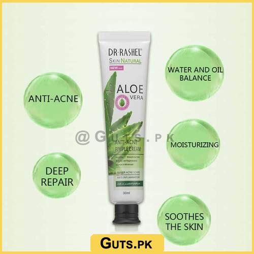 Dr RASHEL ALOE VERA ANTI ACNE & PIMPLE CREAM 30ML
