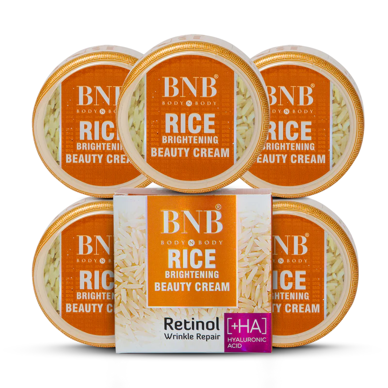 BNB RICE BRIGHTENING BEAUTY CREAM ( Pack Of 5)