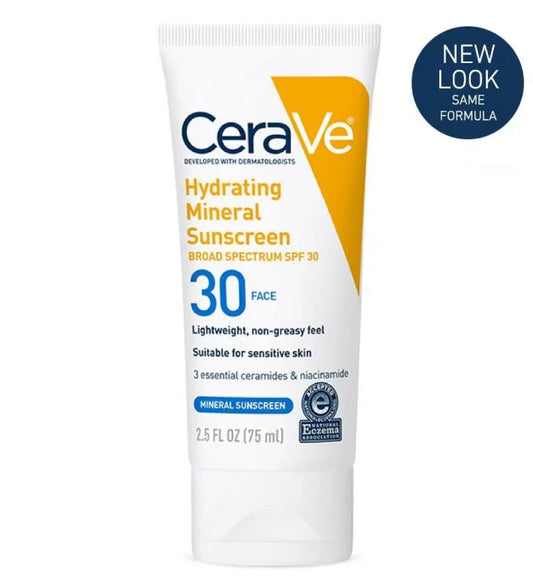 CeraVe HYDRATING MINERAL SUNSCREEN