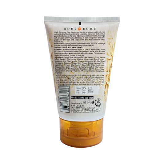 BNB ORGANIC CERAMIDE RICE MOISTURIZER 120ML