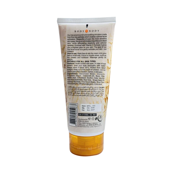 BNB BRIGHTENING RICE SCRUB