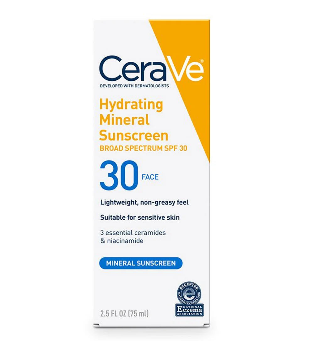CeraVe HYDRATING MINERAL SUNSCREEN