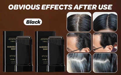 Dexe Long Lasting Hair Dressing Wand Natural Black