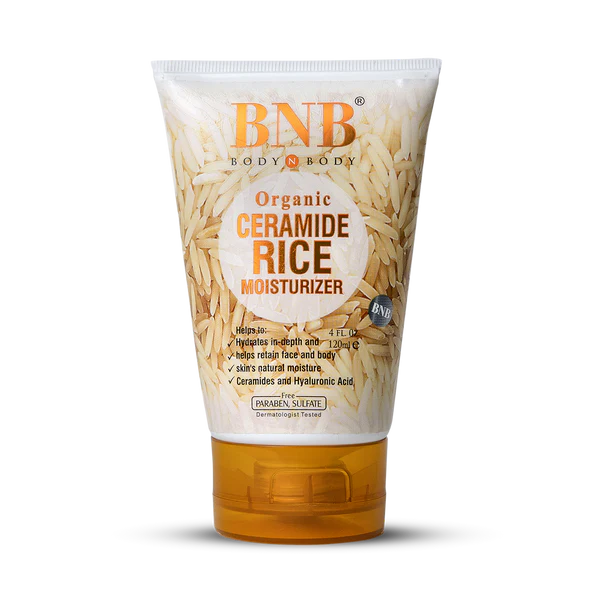 BNB ORGANIC CERAMIDE RICE MOISTURIZER 120ML