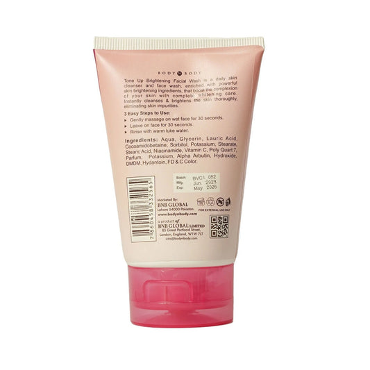BNB TONE UP FACIAL WASH 120ML