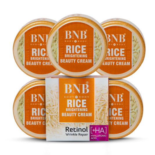 BNB RICE BRIGHTENING BEAUTY CREAM ( Pack Of 5)