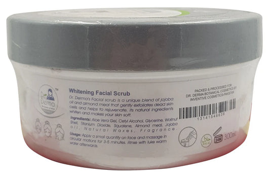 Dr DERMA WHITENING FACIAL SCRUB 300ML