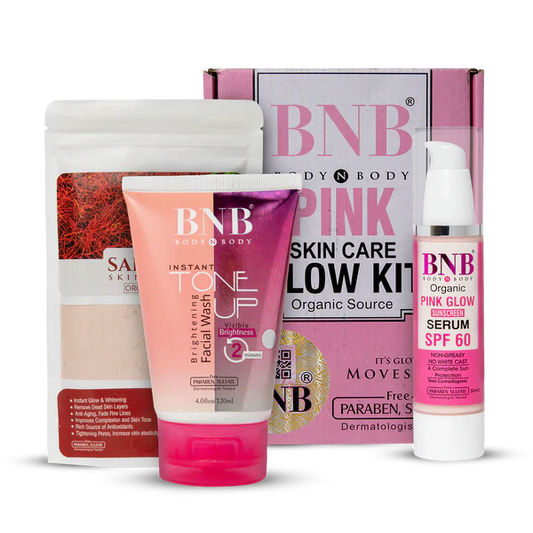 BNB PINK SKINCARE GLOW KIT