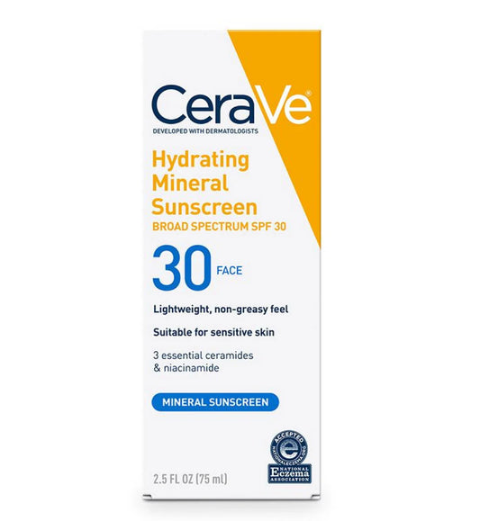 CeraVe HYDRATING MINERAL SUNSCREEN