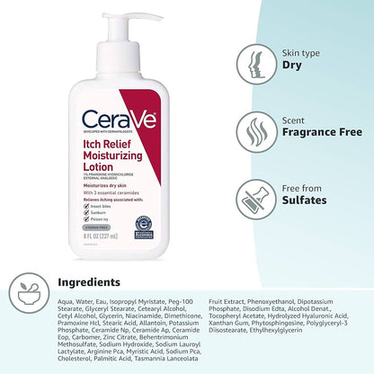 CereVe Itch Relief Moisturizing Lotion